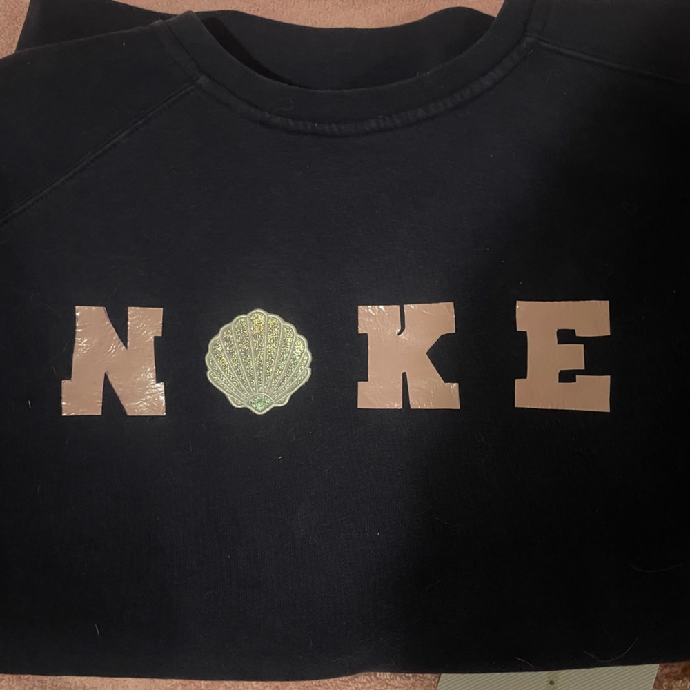 Pink shell "nike" hoodie i can do any size and color! this is a dark blue large.